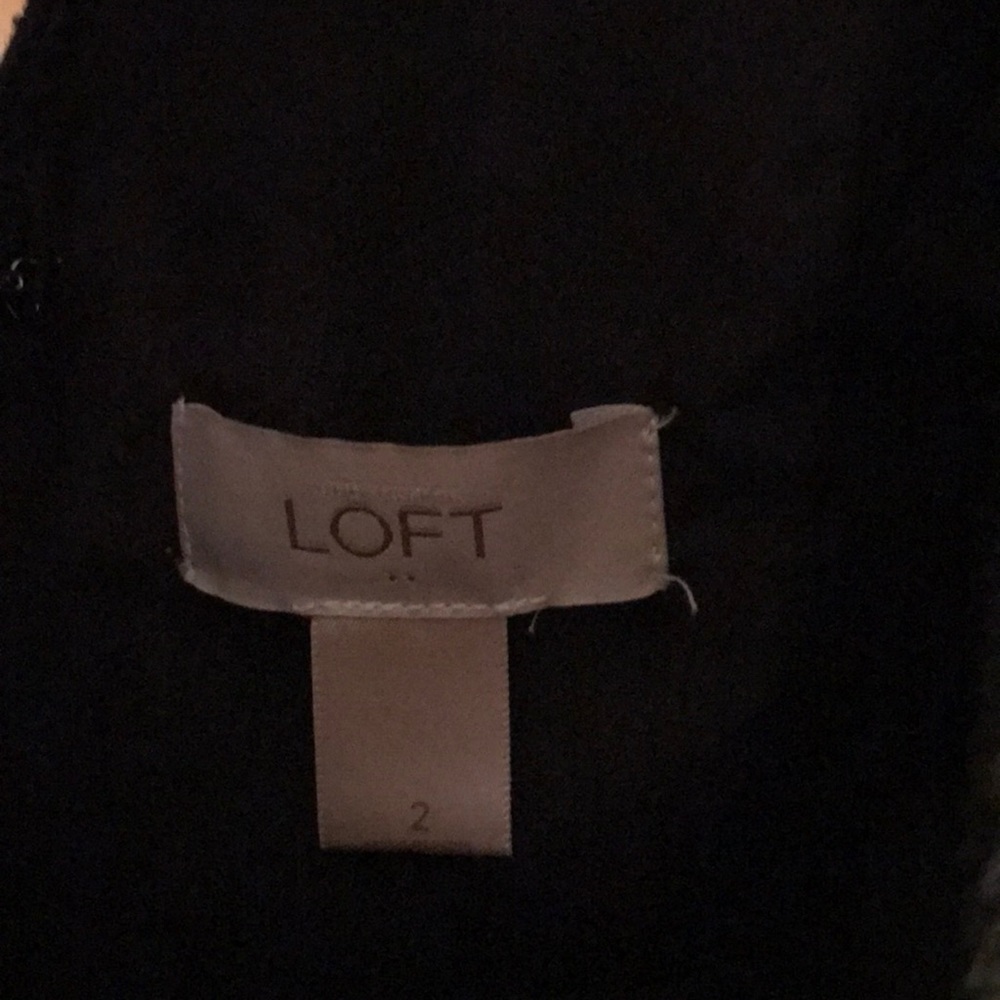 LAST DAY! LOFT! Polka dot dress. - Picture 2 of 3